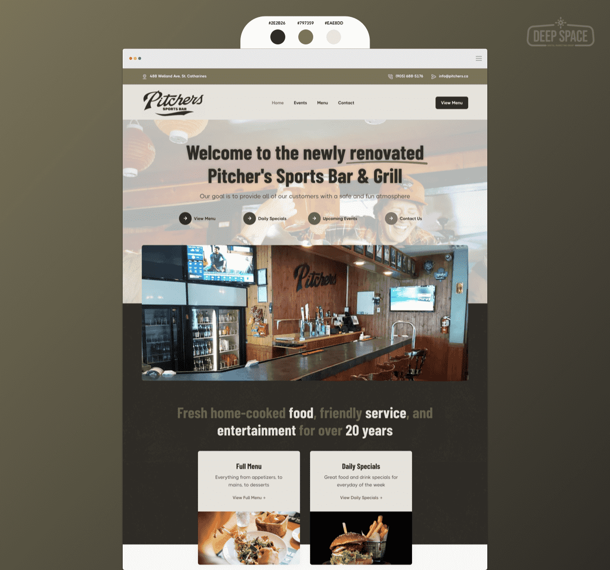 Pitcher's Sports Bar Project Image